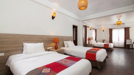 Không gian phòng rộng lớn