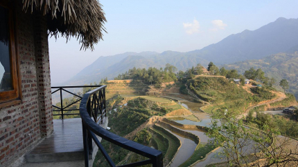 Ban Công Chapa Ecolodge Sapa