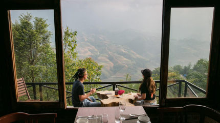 View nhà hàng Chapa Ecolodge Sapa