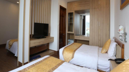 Phòng Deluxe Twin Cherry Hotel Huế