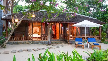 View bên ngoài của villa