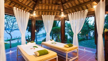 Spa với không gian thư giãn