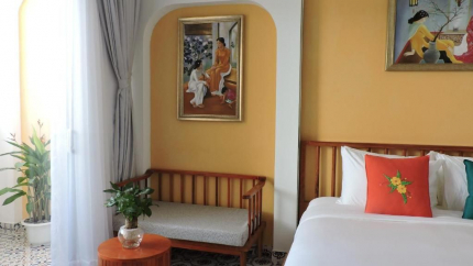 Phòng Terrace Indochine Double Chez Mimosa Local