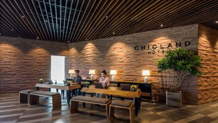 Khu vực lễ tân của khách sạn