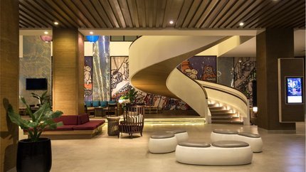 Sảnh chờ thiết kế sang trọng