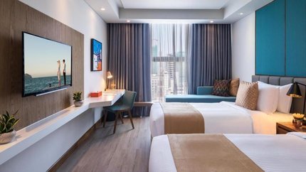 Phòng 1 giường đôi hoặc 2 giường đơn