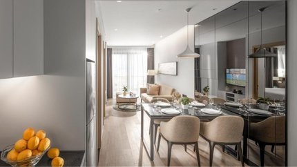 Không gian bếp tại căn hộ