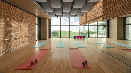 Khu tập yoga của khách sạn