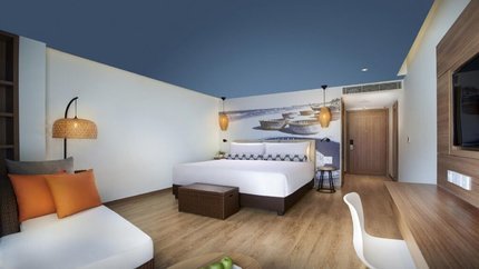 Không gian phòng được thiết kế độc đáo