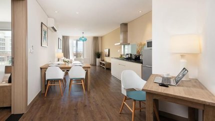 Phòng với đầy đủ các trang thiết bị hiện đại