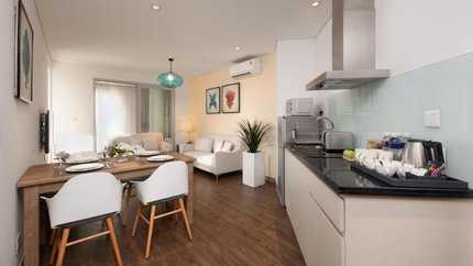 Phòng có trang bị bếp nấu