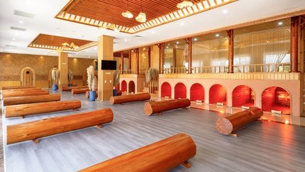 Không gian tắm hơi