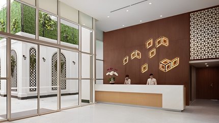 Quầy lễ tân trực 24/7