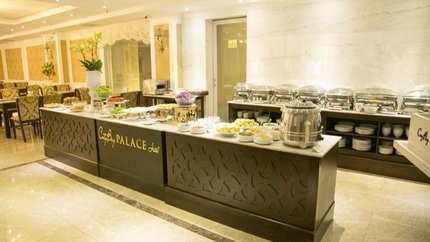 Quầy phục vụ buffet sáng