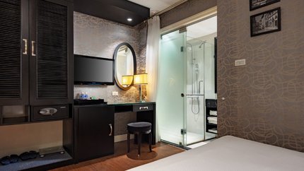 Căn phòng với đầy đủ trang thiết bị