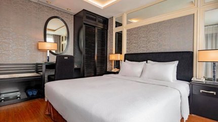 Căn phòng với không gian rộng rãi