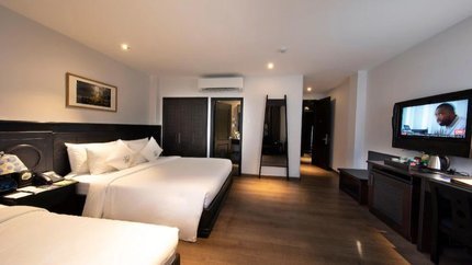 Không gian phòng rộng lớn