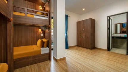 Căn phòng rộng rãi