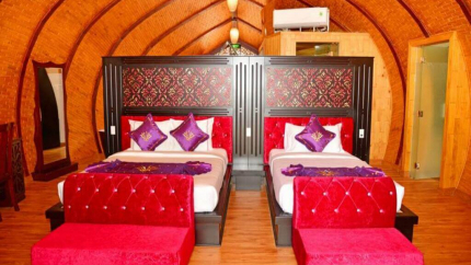 Bungalow Triple Cồn Khương Resort Cần Thơ