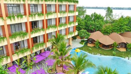 Quang Cảnh Cồn Khương Resort Cần Thơ