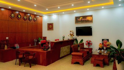 Quầy lễ tân khách sạn