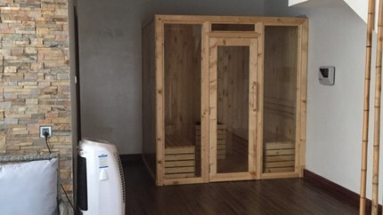 Phòng xông hơi tại villa