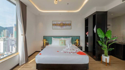 Studio King City & Mountain View Tại Hotel Cordial Grand 4*