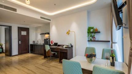 Khu vực chung tại Family Suite Cordial Grand Hotel