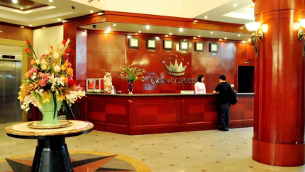 Quầy lễ tân tại khách sạn