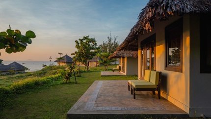 Hiên nhà với tầm nhìn hướng biển