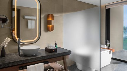 Phòng tắm đầy đủ tiện nghi