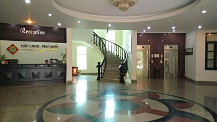 Sảnh và quầy lễ tân Cửu Long - Phú Quốc Resort