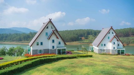 Các Villa được thiết kế ấn tượng