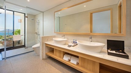 Phòng vệ sinh sạch sẽ