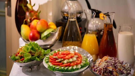 Thực đơn tại Khách sạn Dahlia Hanoi