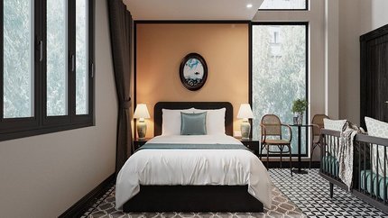 Căn phòng vô cùng sang trọng