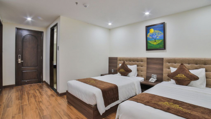 Phòng Standard Twin tại khách sạn Đà Lạt Paradise 3*