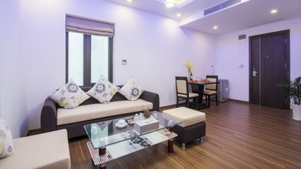 Phòng khách rộng rãi