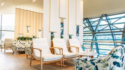 Khu cafe tại resort