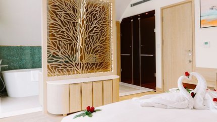 Phòng tắm bồn sang chảnh