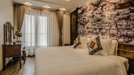 Phòng Deluxe Double/Twin của Delta Sapa Hotel 3,5*