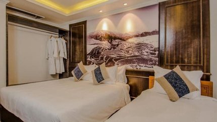 Không gian của phòng Deluxe Double/Twin