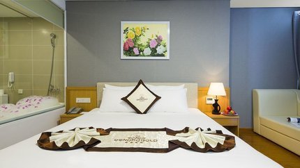 Nội thất độc đáo, tang trí bắt mắt