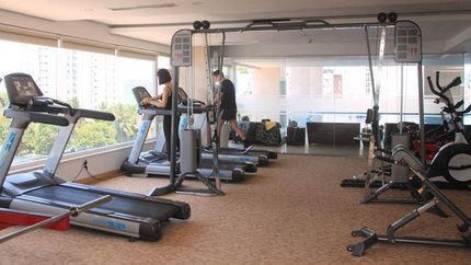 Phòng gym hiện đại
