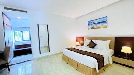 Phòng ngủ mang sắc màu hiện đại