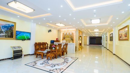 Khu vực lễ tân khách sạn