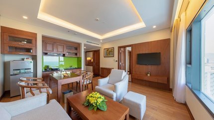 Phòng được trang bị đầy đủ tiện ích