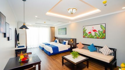 Phòng rộng rãi, thoáng mát