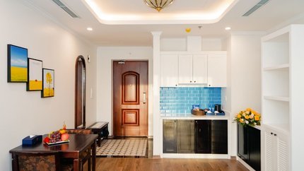 Căn phòng như một ngôi nhà nhỏ