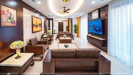 Căn phòng sang trọng, thời thượng